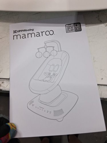 UPPABABY MAMAROO SMART SWING - 5 MOTIONS, 5 SPEEDS, 4 SOUNDS WITH MOTIONSYNC TECHNOLOGY AND BLUETOOTH - 36" - STELLA GREY (MODEL: 2001-MRO-NA-STL) image 5