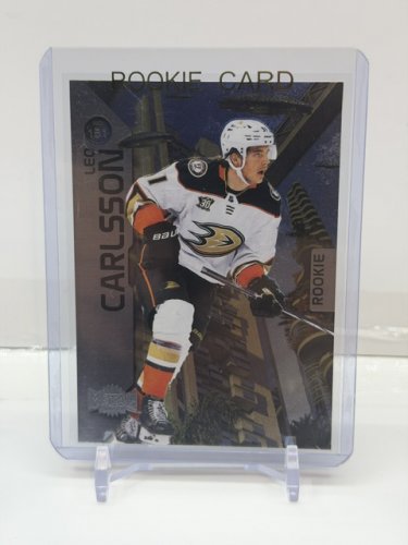 LEO CARLSSON ROOKIE CARD - 2023-24 SKYBOX METAL UNIVERSE CARD #151 image 2