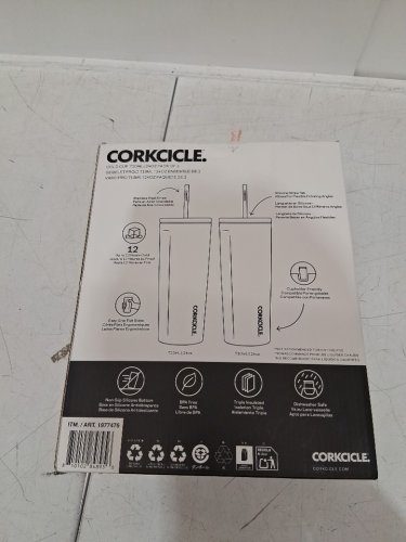 2pc corkcicle cold cup tumblers - 24oz - pink/rainbow (model: 1977476) image 3