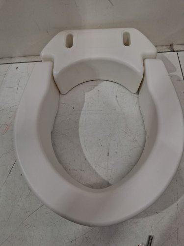 RAISED TOILET SEAT - 3.5" - 300LB CAPACITY - WHITE (MODEL: SC7060Q-S-4) image 3