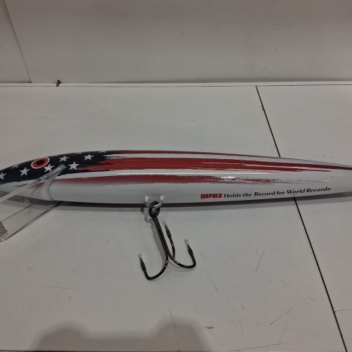 RAPALA GIANT LURE WALL DECOR - 29" - USA FLAG EDITION (MODEL- 54425) image 3