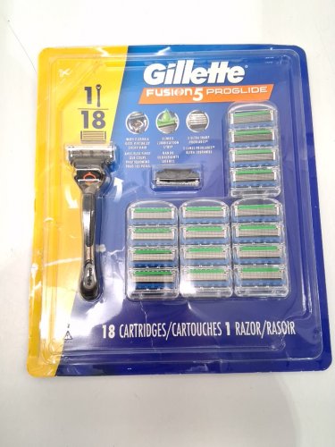 18PC Gillette Fusion5 Proglide Cartridges - BLACK image 4