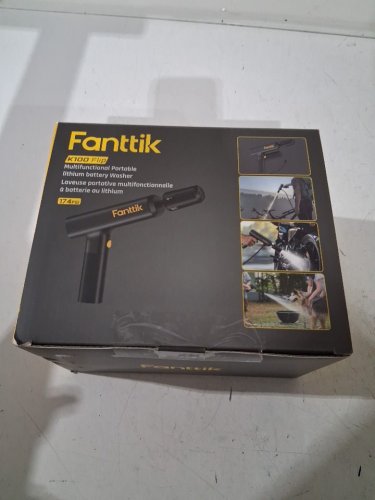 Fanttik K100 Flip Portable Cordless Electric portable power washer - black (model: 1905625) image 2