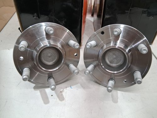 2PC a-premium front wheel bearing & hub assembly - fits select chevrolet & GMC models - steel (model : hb15168 / B09R421FKX) image 6