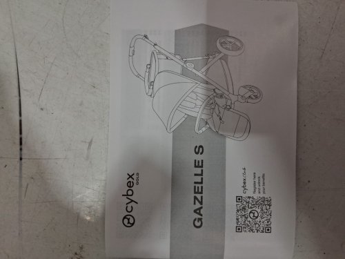 Cybex Gazelle S 2 Modular Double Stroller for Infant, Includes Detachable Shopping Basket, Over 20+ Configurations - Silver Frame with Moon Black Seat - (model: ‎522004813) image 4