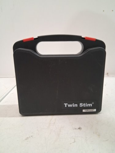 Twin stim tens & ems pain relief combo with carry case - black (MODEL: ‎DS2202) image 4