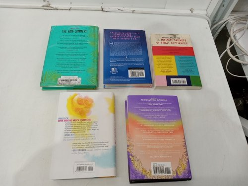 5 Assorted Fiction Books by Various Authors image 4