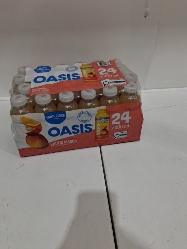 24PK OASIS EXOTIC MANGO JUICE- 300ml/bottle image 2