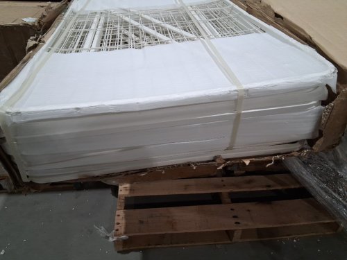 fxw 12-panel indoor dog playpen with gate - 45" - white (model: 123-4512-wh-23v20) image 3
