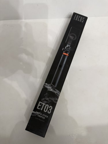 EUCOS 2-IN-1 TRIPOD STAND AND SELFIE STICK WITH REMOTE SHUTTER - 62" - BLACK (MODEL: ET03) image 2