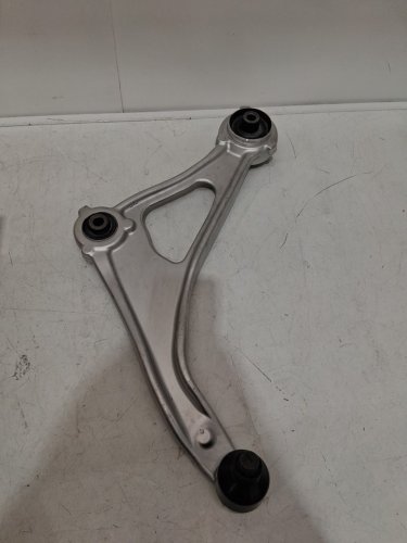 front left lower control arm with ball joint aluminum - for nissan altima 2013-2014 - silver (model: psa63903) image 4