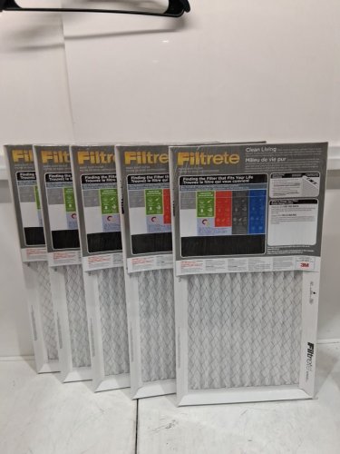 5PK FILTRETE MPR 300 FURNACE FILTERS PLEATED AC FURNACE - 14" x 25" x 1" (MODEL: 304DC) image 3