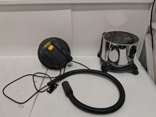 Stanley 3 in 1 Wet Dry Shop Vacuum Blower with Powerful Suction - 4 gal - Stainless Steel/black (model:SL18301-4B) image 5