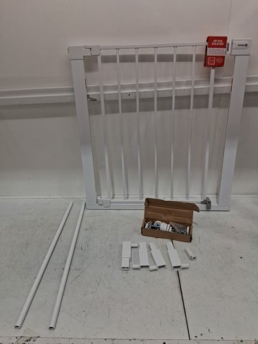 SAFETY 1ST EASY INSTALL AUTO-CLOSE GATE - 29" - 38" WIDE / 28" HIGH - white (model: GA099CWHo1ZY) image 3