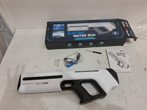 Skirfy Electric Water Gun, Battery Powered - white image 3