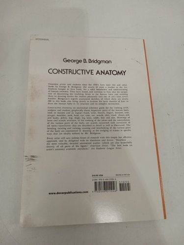 (paperback) Constructive Anatomy: Includes Nearly 500 Illustrations by George B. Bridgma image 3
