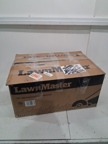 LawnMaster Electric Dethatcher and Scarifier - 10.5Gal Collection Bag - 15" - 13AMP (MODEL: GV1314) image 2