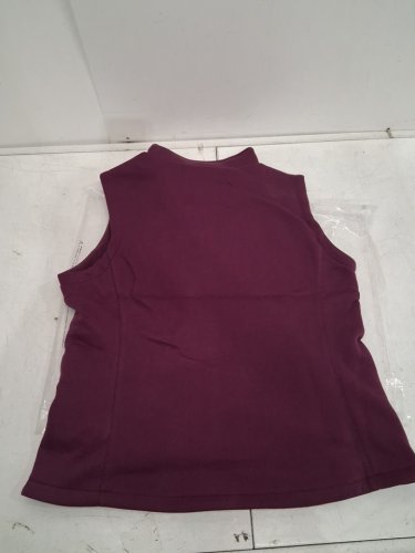 Woman's ORORO Heated Fleece Vest 2.0 with 4 Heating Zones - Medium - Midnight Purple image 7