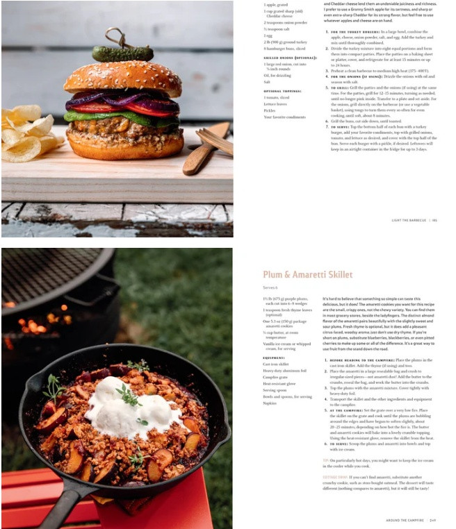 (Hardcover) The Essential Cottage Cookbook - simply delicious recepies for cottages, cabins and wherever your travels take you by Andrea Buckett image 2