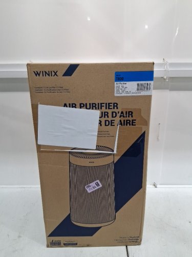 Winix large room air purifier - up to 1938sq ft - grey/navy - (Model: T830) image 2