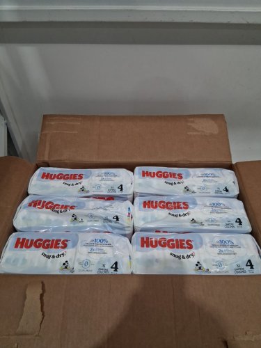 186PK HUGGIES SNUG AND DRY DIAPERS - SIZE 4 (22-37LB) - DISNEY MICKEY MOUSE (MODEL: 56412) image 3