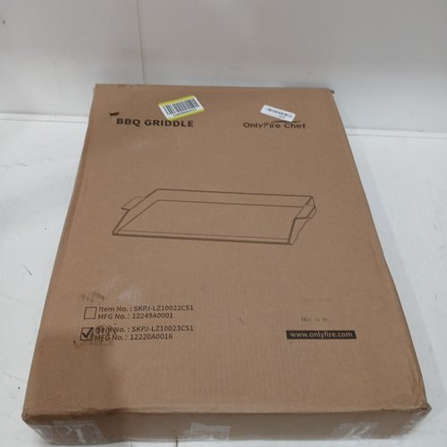 ONLYFIRE CHEF UNIVERSAL CAST IRON PRE-SEASONED GRIDDLE - 23" X 16" - BLACK (MODEL: ‎SKPJ-LZ10022CS1) image 2