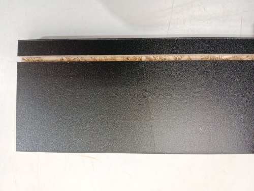 Square double-layer Coffee Table - 15" x 25.5" - Black (Model: N892P407973) image 8