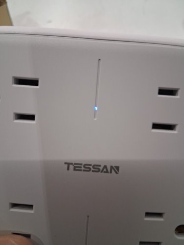 tessan 4 Multi Plug Outlet Splitter extender with two usb + one usb-c port  - 15w - white (model: ts-wm102-c) image 4