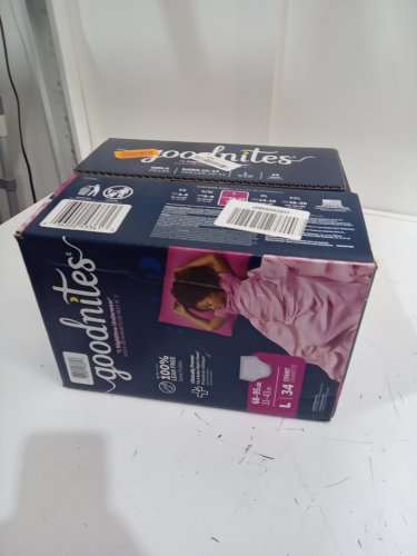 34PK GIRLS GOODNITES BEDWETTING NIGHTTIME UNDERWEAR - LARGE image 2