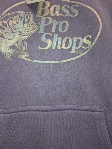 youth Bass Pro Shops Logo Hoodie- medium-Lilac (style:688FF244034) image 2