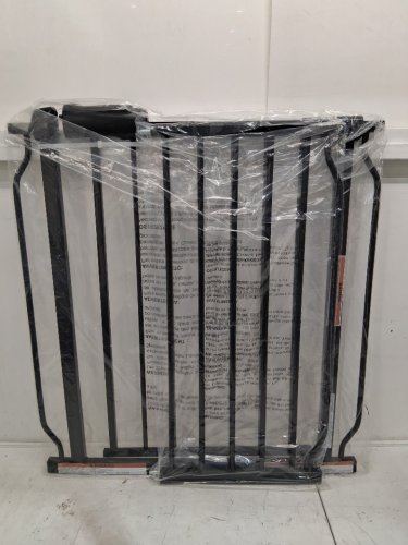 WAOWAO EXTRA WIDE PRESSURE MOUNT WALK THROUGH, SWING AUTO CLOSE SAFETY BABY GATE - 52.7" x 57.4" - BLACK METAL (MODEL: W046BLACK) image 3