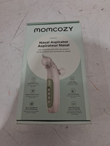 Momcozy 2-in-1  Electric Nasal Aspirator and nose sucker - green/white (model: bn007) image 2