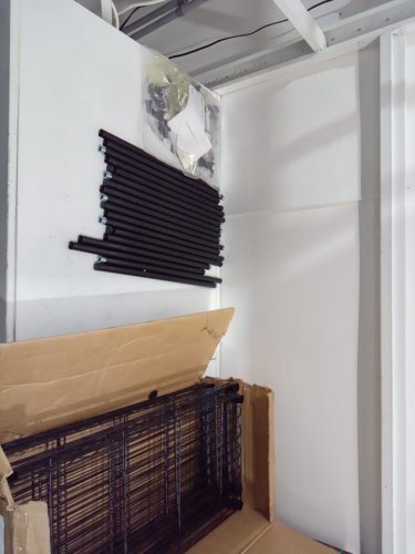 garvee 4-Tier Black L-Shaped Metal Storage - 28.5" x 59.5" x 13" - black (model: pls_33arabmq) image 3