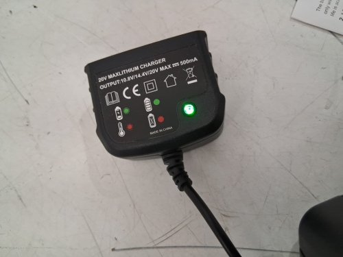Battery Charger - for Black & Decker Battery - 20v - black (MODEL: hy13021000500ul) image 4