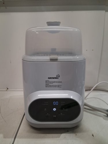 GROWNSY ALL-IN-ONE BOTTLE WASHER AND STERILIZER AND DRYER MACHINE WITH DETERGENT TABLETS - WHITE (MODEL: ZMW-STHB01-3) image 5