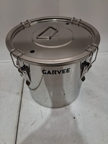 garvee Stainless Steel Distiller Home Brewing Kit with Copper Tube & Build-in Thermometer - 19L (5 Gal) - stainless steel (model: pho_0zvvgk7e) image 10