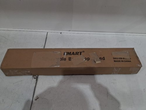 EMART STUDIO ADJUSTABLE PHOTO BACKDROP STAND KIT - 7FT X 10FT - BLACK (MODEL: EM-BS2030) image 2