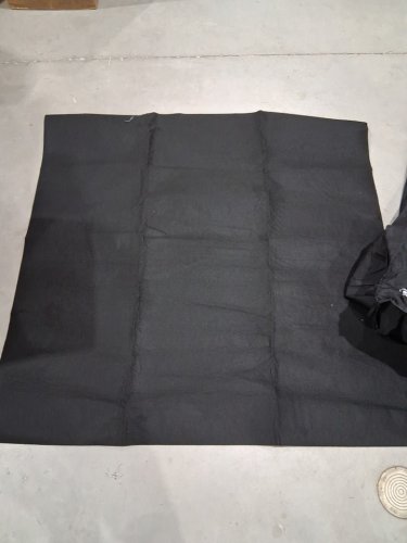 duckygoo whelping box play pen for dogs/petswith absorbent pad/birthing pad - 50" x 50" x 25" - black image 4
