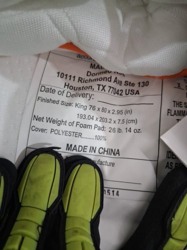 Dormeo The Premium Mattress Topper Octaspring Technology Breathable Design - KING - white (Model: 50001-1060) image 4