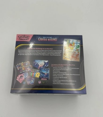 pokemon mega evolution chaos rising elite trainer box image 3
