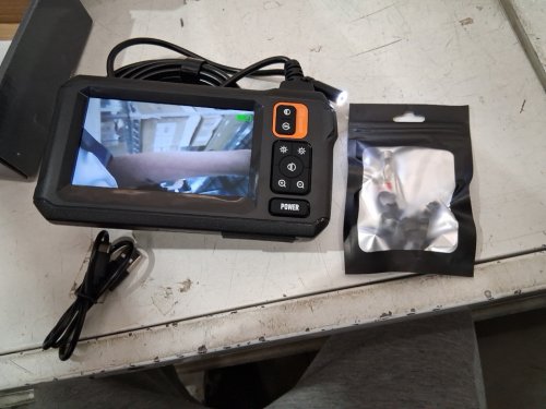 ENDOSCOPE CAMERA WITH LIGHT AND 4.3" IPS SCREEN - 1080P HD - 16.4FT - BLACK (MODEL:C30) image 3