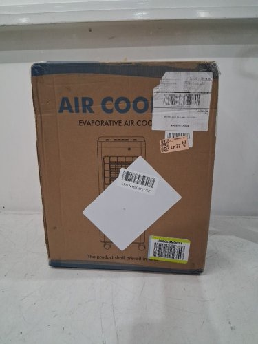 zorblent portable 4-in-1 Air Conditioner with 3 icepacks - 12l tank, 3 speeds, 70w - white (model: GDS-620) image 2