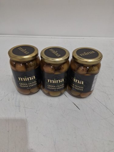 3PK MINA MOROCCAN PITTED GREEN OLIVES - 350ML EACH image 3