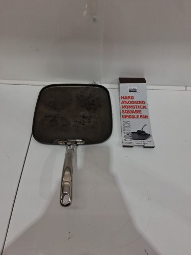 Cooks Standard Hard Anodized Nonstick Square Griddle Pan - 11" x 11" - black (model:‎02539) image 3