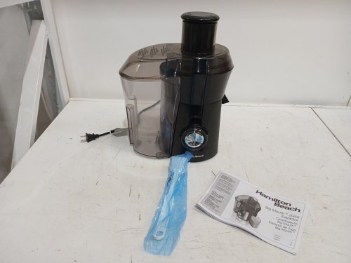 Hamilton Beach Big Mouth 3 inch Feed Chute Juice Extractor for Whole Fruits & Veggies- 800W-Black- (model:67601AG) image 3