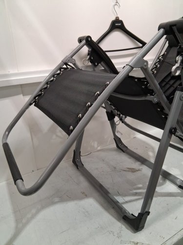 VEVOR Zero Gravity Recliner Lounge Chair - 26" - grey (model:hqb-fan002) image 10