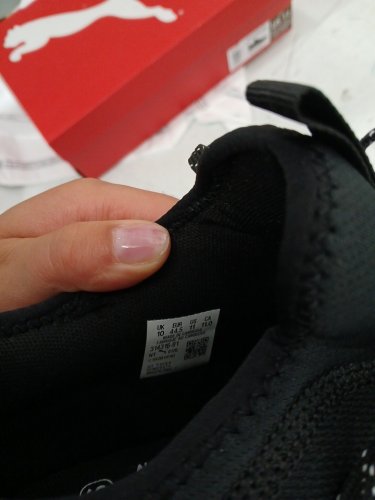 men's Puma Running Shoe - size 11 - black (style: 1976411) image 4