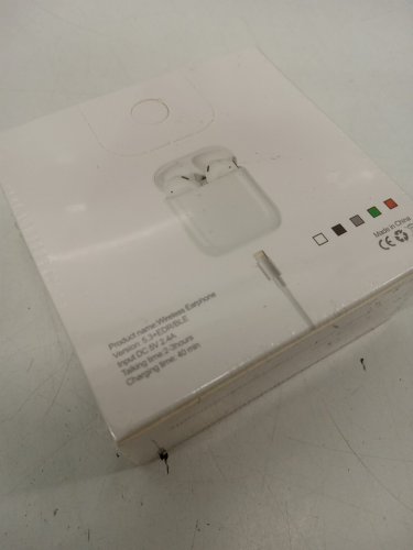 TWS True Wireless Bluetooth Auto Pairing Earbuds - White (Model: i12) image 3