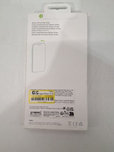 Apple MagSafe Case for iPhone 15 Plus - Clear (model: A3128) image 3