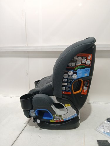 graco 4ever dlx grad 5-in-1 car seat - 120lb max - harrison fashion black/grey (model: 2217079) image 5